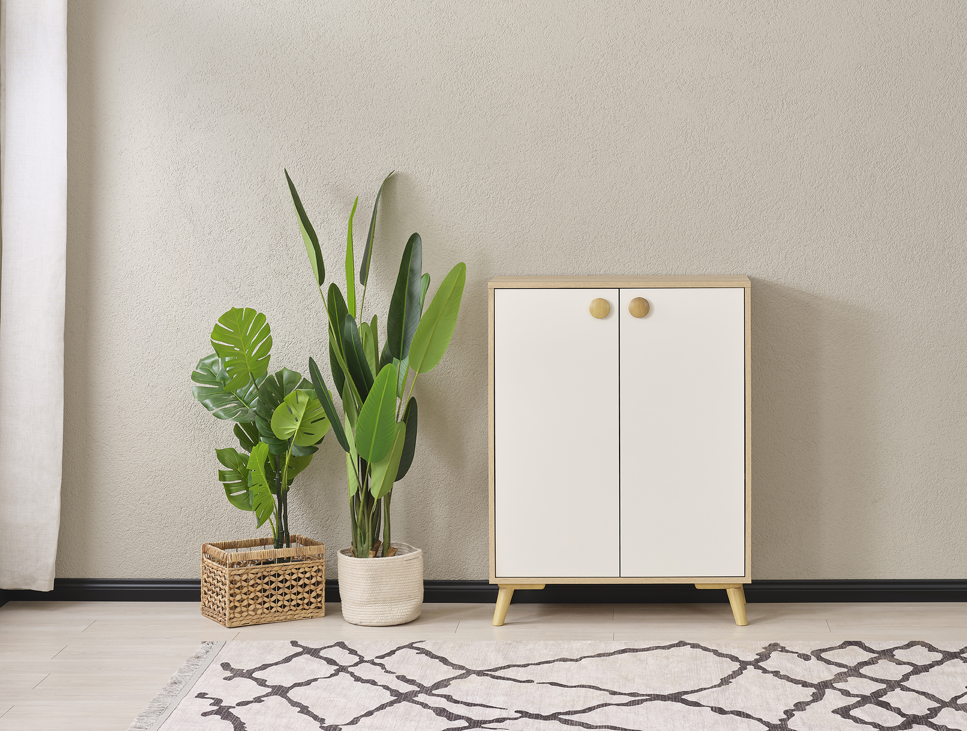 PUZZLE 112CM LIK GENIS ÇOK AMAÇLI DOLAP