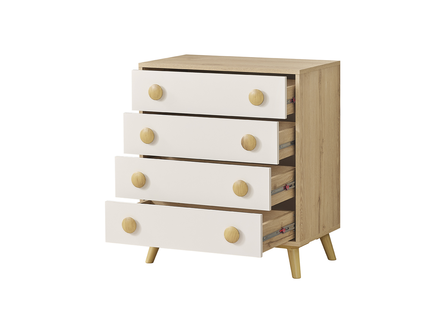 PUZZLE 4 ÇEKMECELI ÇOK AMAÇLI DOLAP