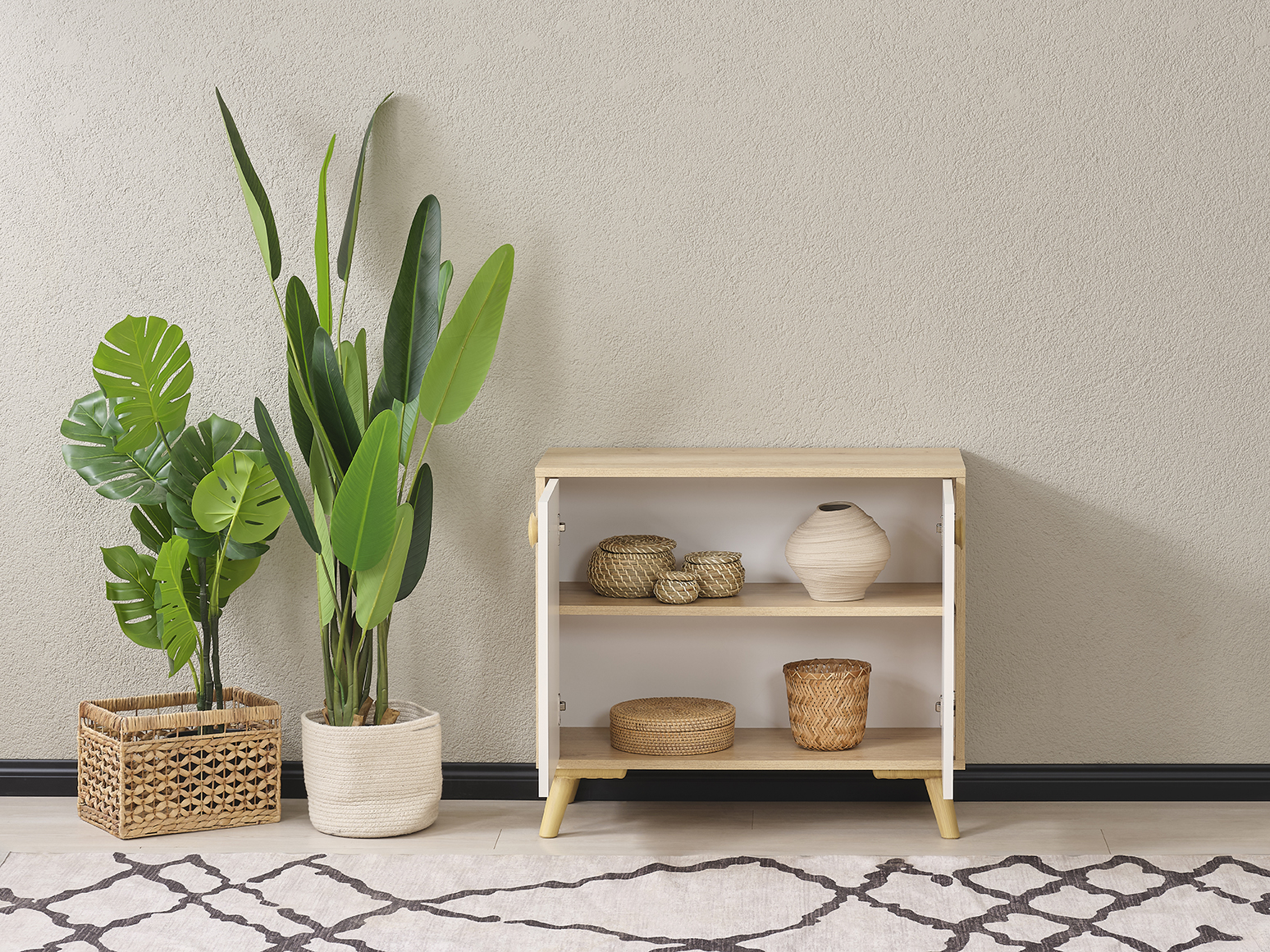 PUZZLE 74CM LIK GENIS ÇOK AMAÇLI DOLAP