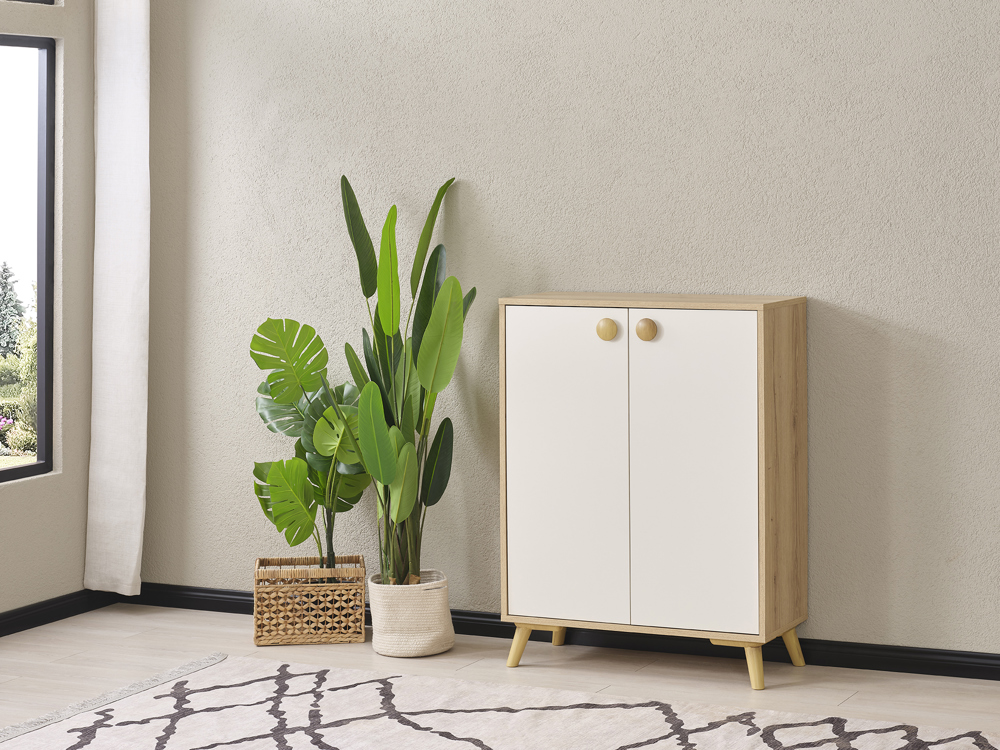 PUZZLE 112CM LIK GENIS ÇOK AMAÇLI DOLAP