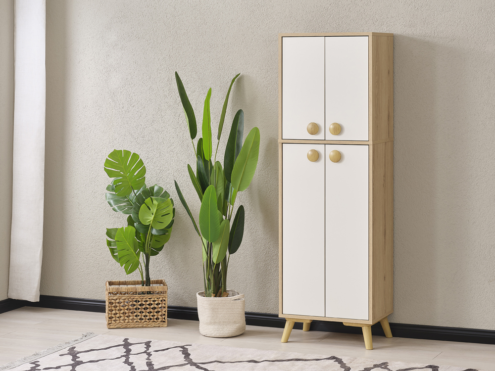 PUZZLE 170CM LIK DAR ÇOK AMAÇLI DOLAP