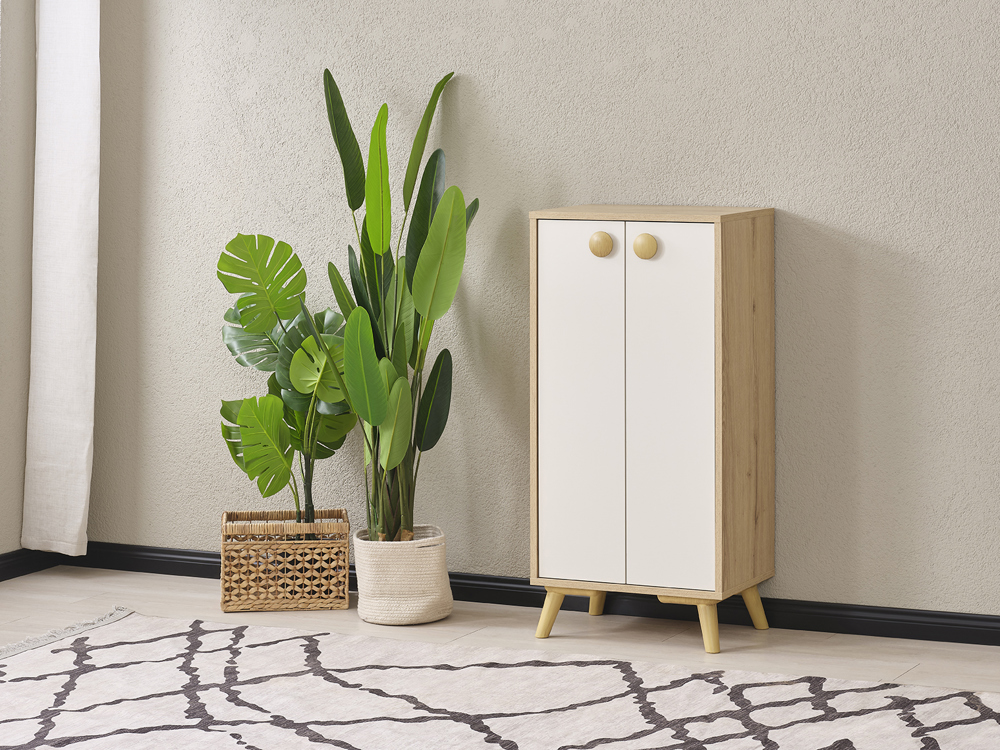 PUZZLE 112CM LIK DAR ÇOK AMAÇLI DOLAP