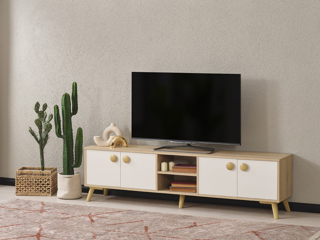 PUZZLE 187CM 4 KAPAKLI TV ÜNITESI