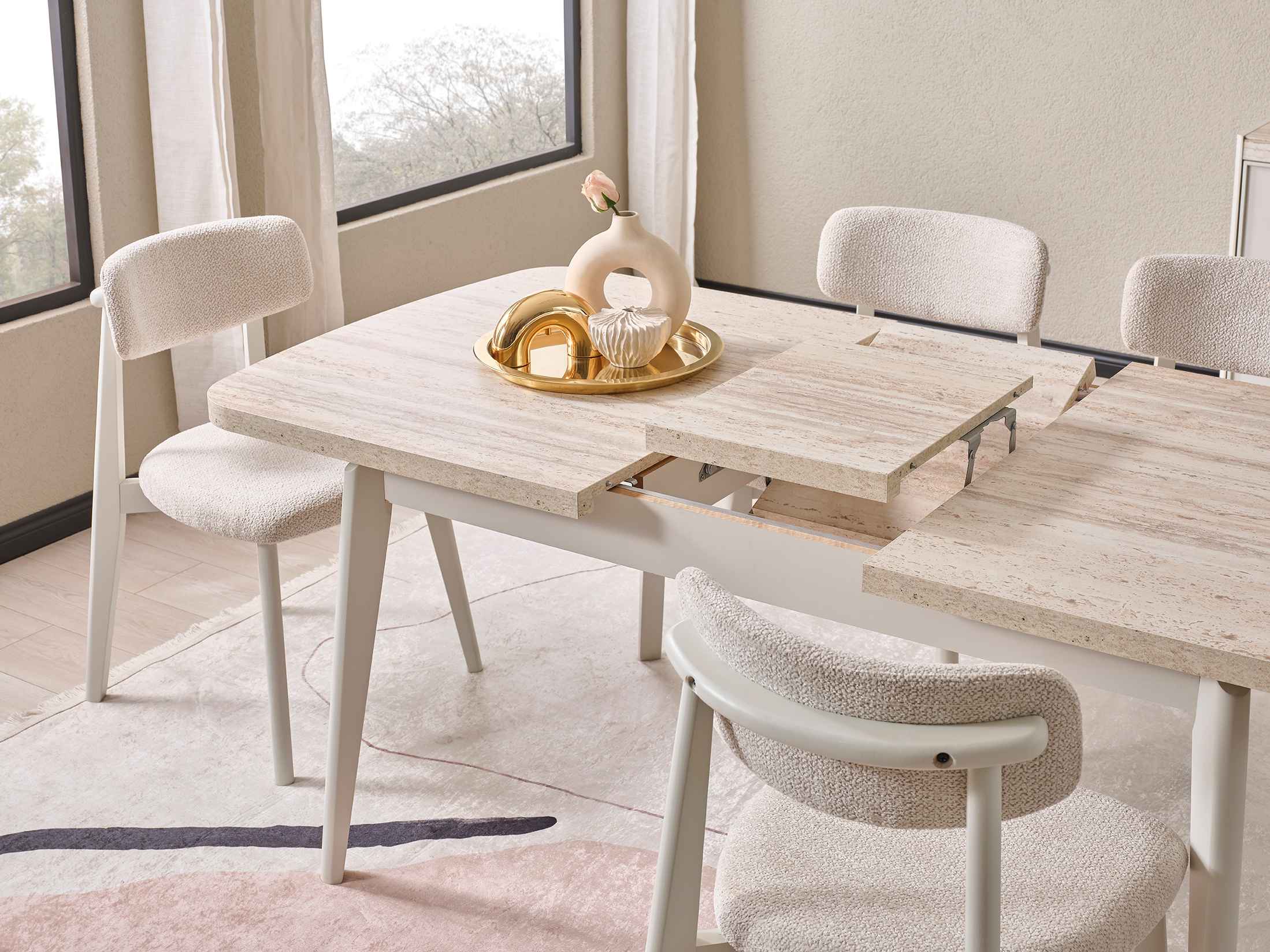 90*150 ORTADAN AÇILIR MASA