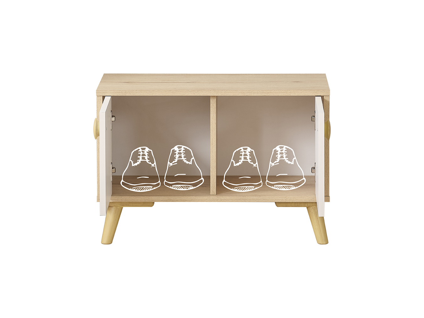 PUZZLE 50CM LIK 2 KAPAKLI ÇOK AMAÇLI DOLAP