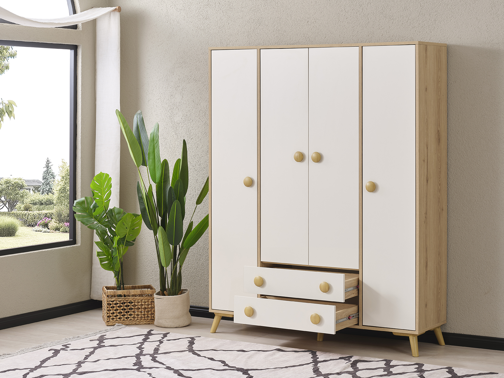 PUZZLE 4 KAPAKLI DOLAP