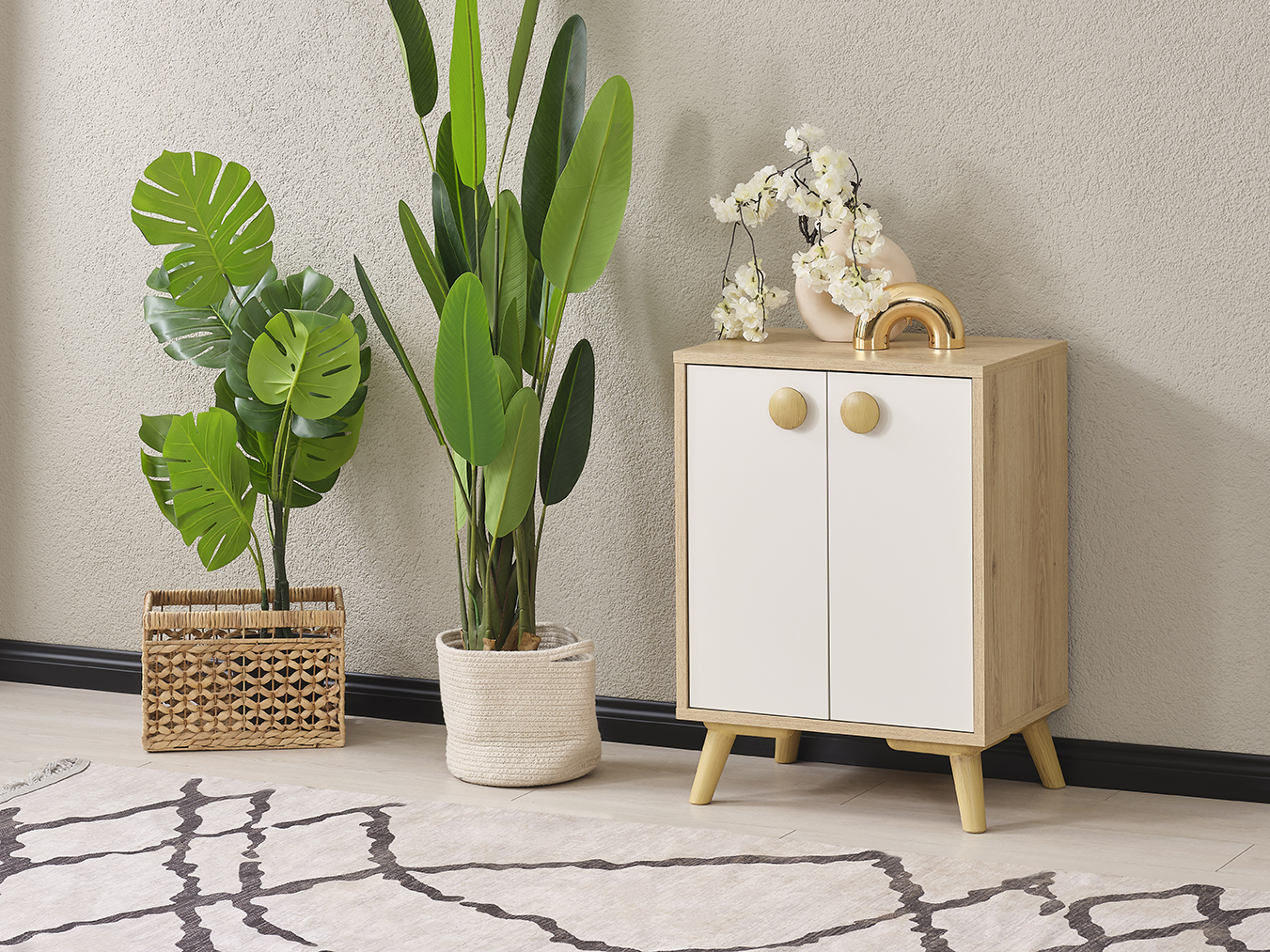 PUZZLE 74CM LIK DAR ÇOK AMAÇLI DOLAP