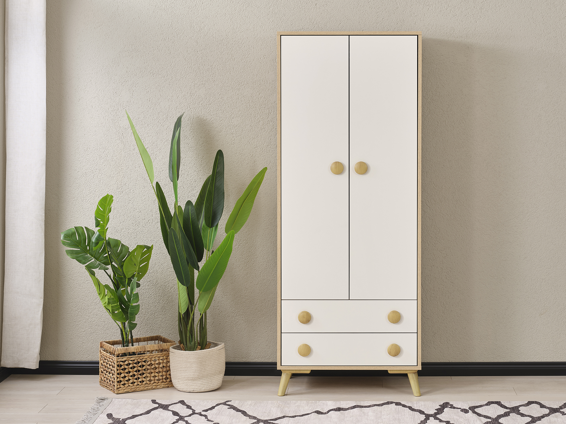 PUZZLE 2 KAPAKLI DOLAP